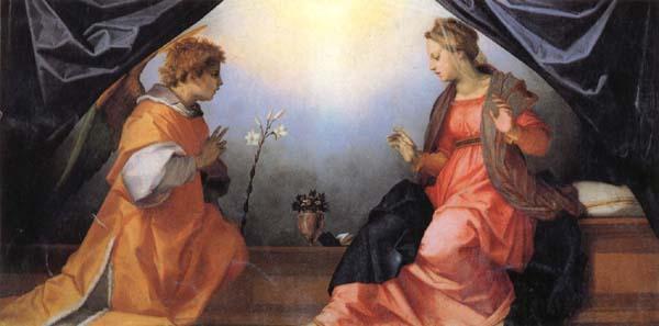 Andrea del Sarto The Annunciation oil painting image